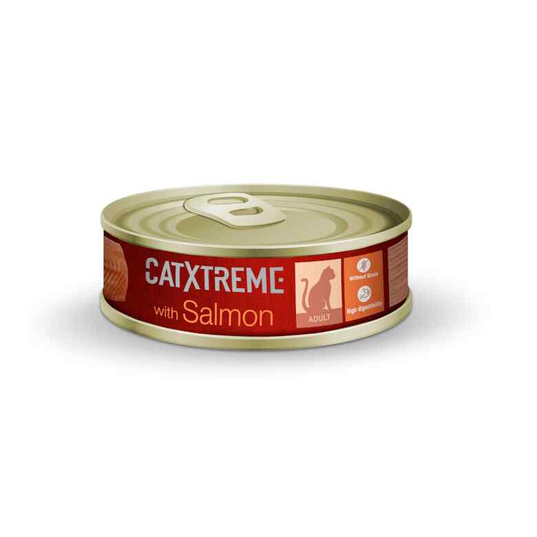 Catxtreme Cat Adult Steril Pate With Salmon 170 Gr image number null